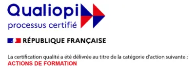 Logo de la certification qualité Qualiopi
