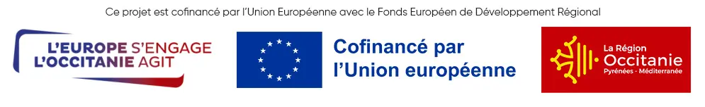 Bandeau des logos du Fonds Européen de Développement Régional