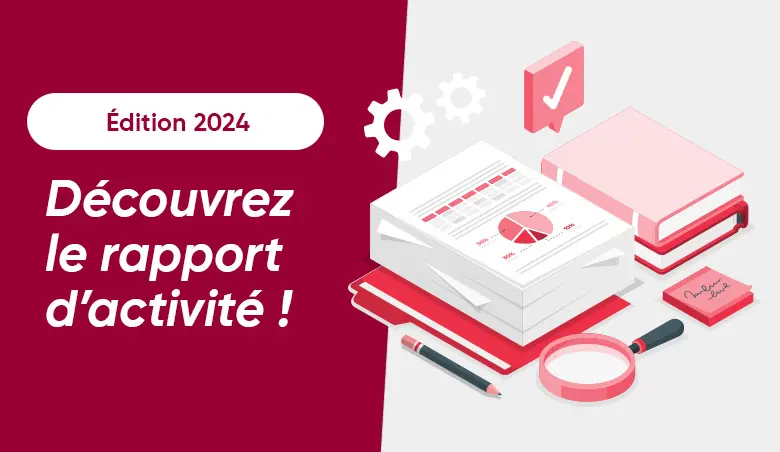 Visuel du rapport d'activité 2024