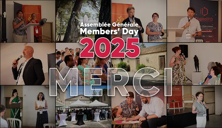 Visuel de remerciements aux participants du Members' Day 2025