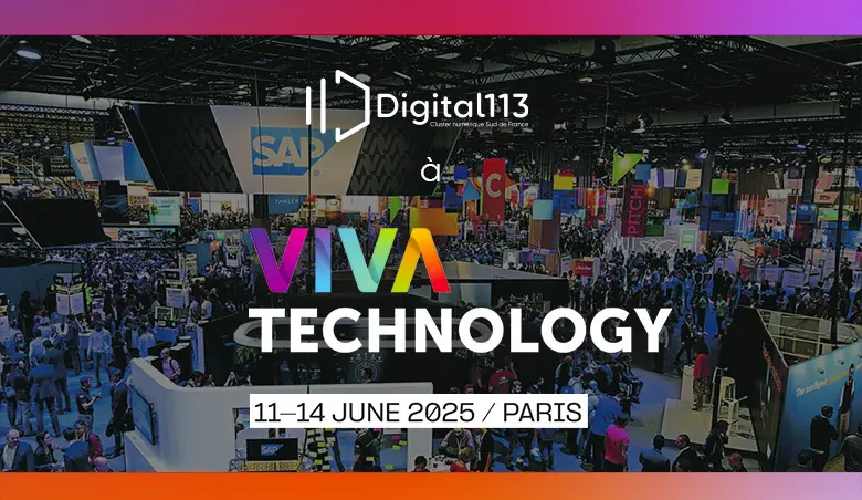 Visuel partenariat Digital 113 et viva technology